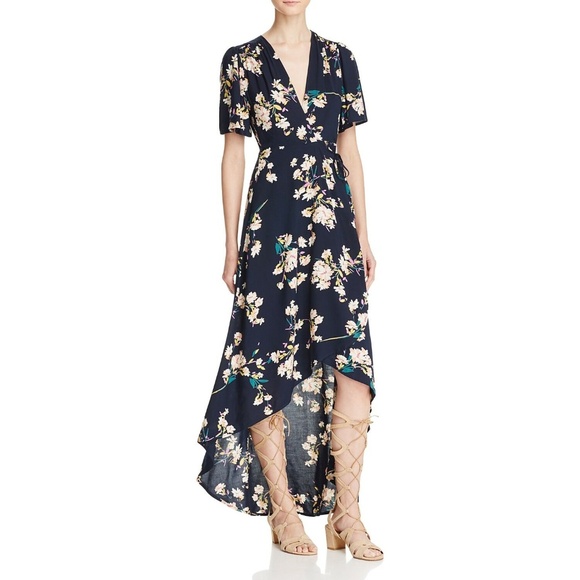 cotton candy la wrap dress